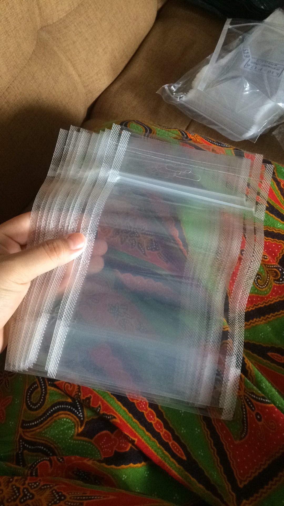 Standing Pouch Pp Trasnparan / Plastik Bening / Zipperlock 12 X 20 12x20