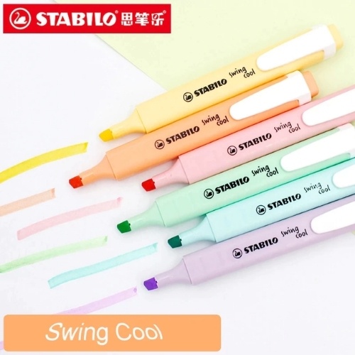 

STABILO - Highlighter / Marker Stabilo Swing Cool Warna Pastel