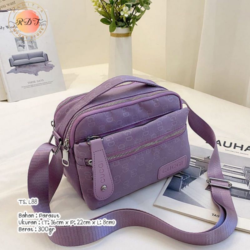 Tas Import Wanita Guci Sling Bag