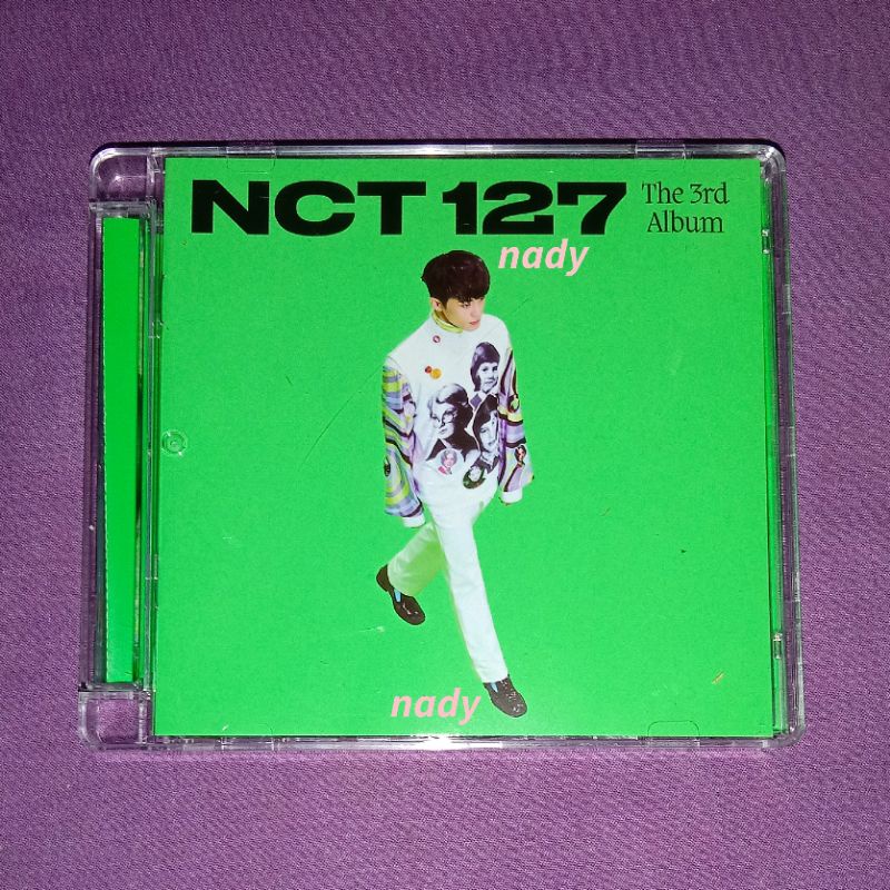Mark Cover Jewel Case NCT 127 Sticker Album Photocard