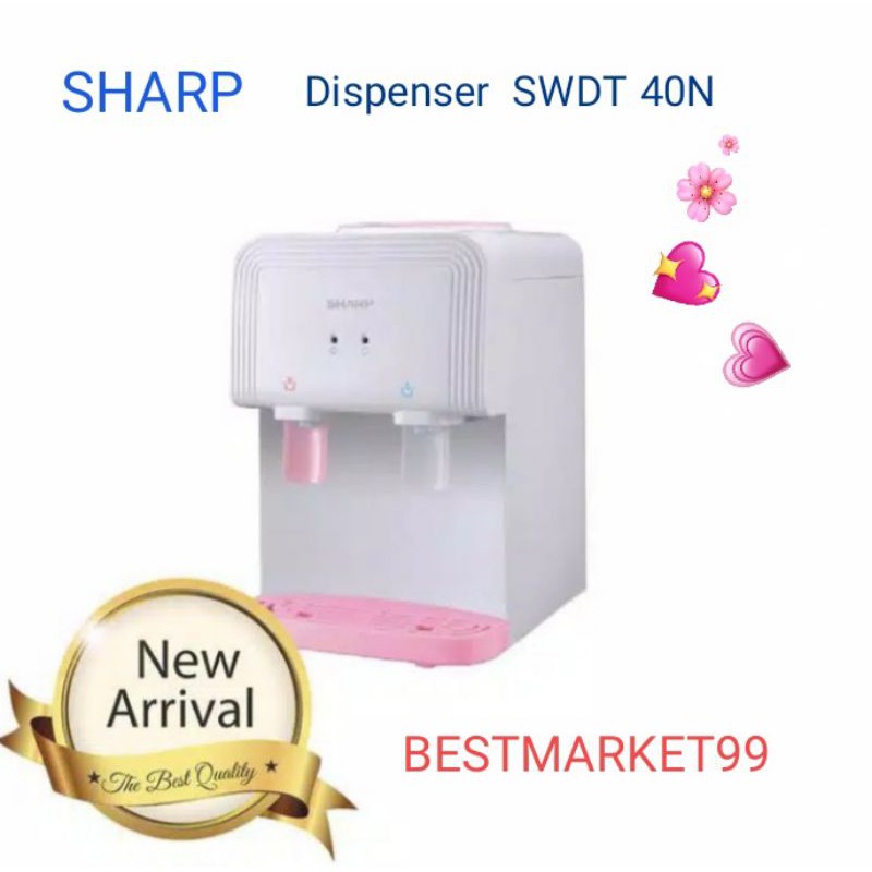 Promo Murah Dispenser Hot & Normal SHARP SWDT40N Minimalis & Elegan-2