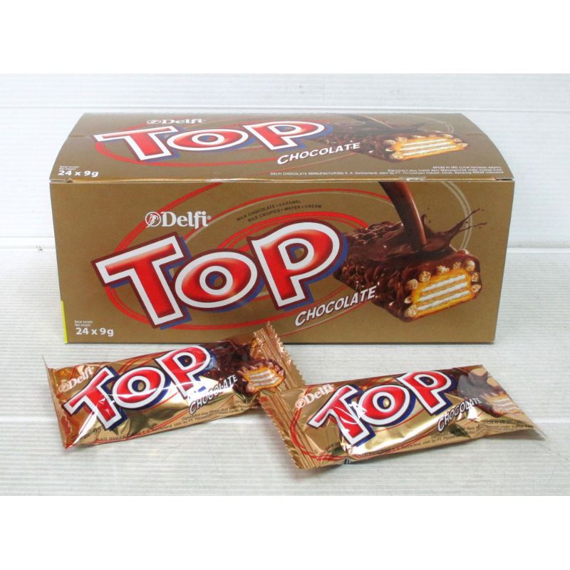 

DELFI TOP CHOCOLATE ISI 24PCS/BOX