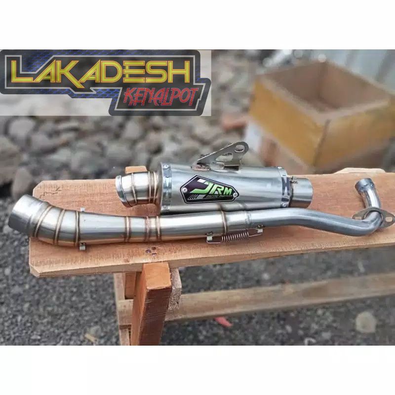 KNALPOT JRM (INLET 38/50) JUPITER REVO VEGA KHARISMA SMASH SHOGUN SUPRA DLL