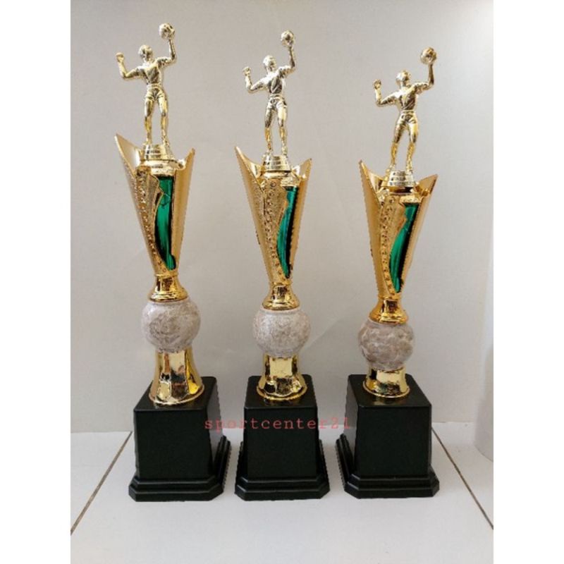 PIALA / trophy VOLLY piala voli ball CUSTOM LENGKAP DENGAN TULISAN PIALA