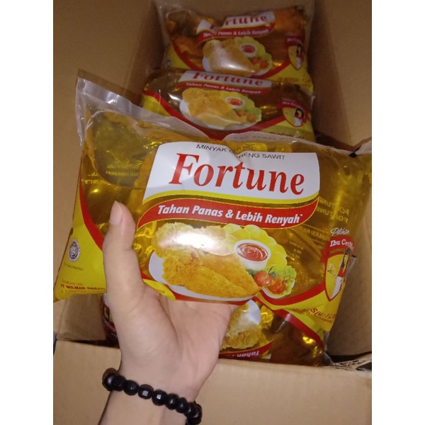 

Fortune minyak goreng 1 liter