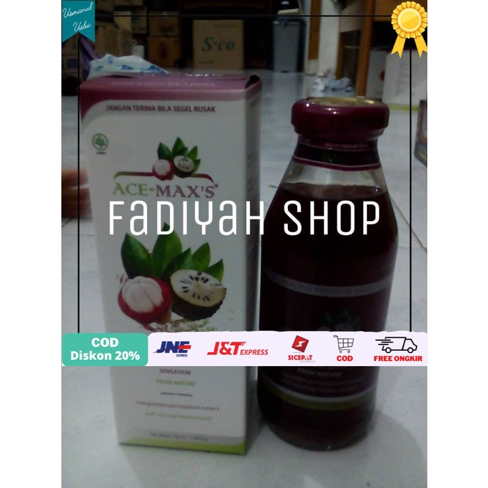 

◾COD◾ Grosir Ace Maxs (Kulit Manggis+Daun Sirsak)
