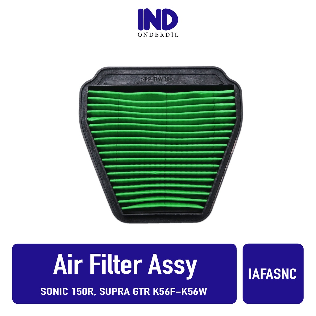 Filter-Saringan-Busa Udara-Hawa-Air Assy Sonic 150R-150 R &amp; Supra GTR K56-K56F-K56W