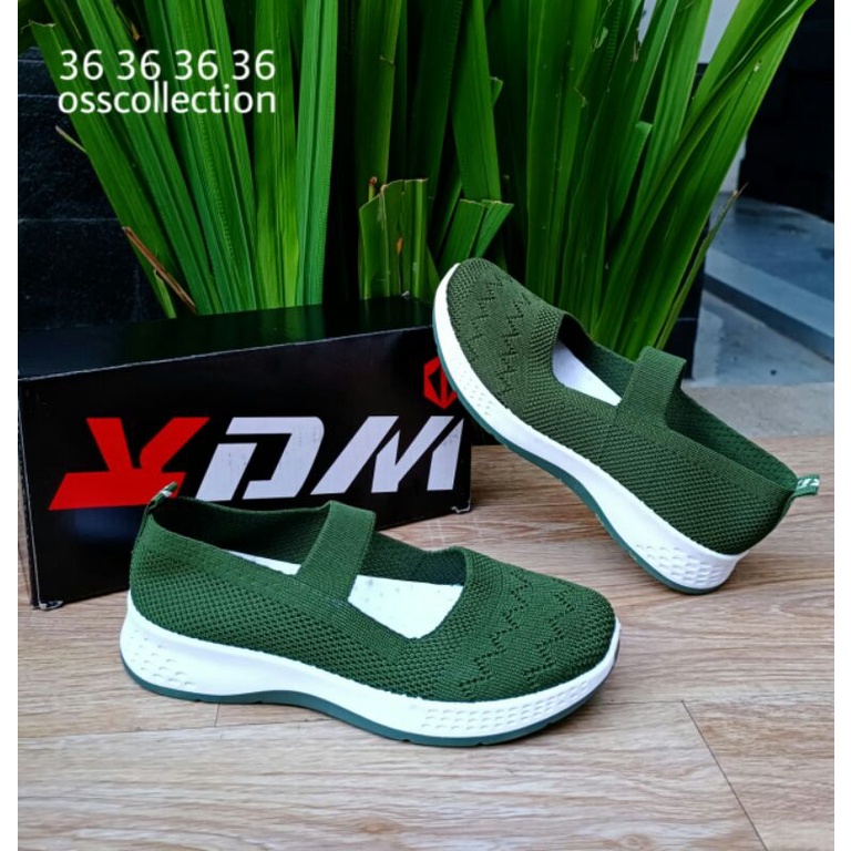 COD | STAR | SEPATU RAJUT WEDGES ORI KDM | SEPATU CEWEK RAJUT IMPORT ORI MERK BRANDED MURAH SIZE  36