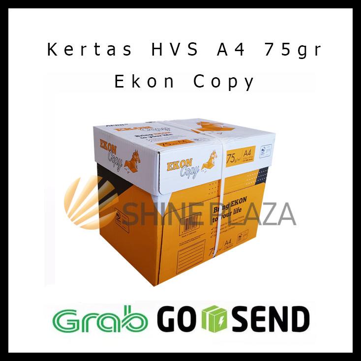 

TERLARIS KERTAS HVS A4 75GR EKON COPY 1 DUS - KHUSUS GOSEND TERLARIS