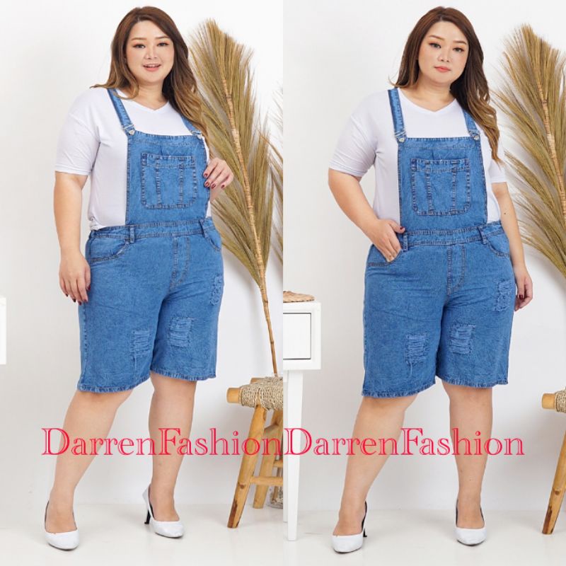 Celana Pendek Overall Duma Jeans Denim Jumbo