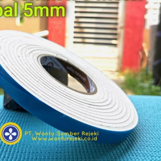 

❈ single tape Foam putih tebal 5mm, panjang 5m, lebar 15mm ➷