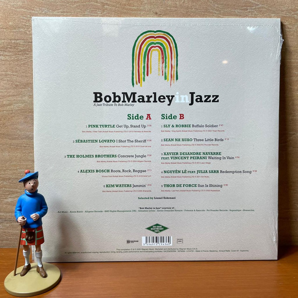 PIRINGAN HITAM / VINYL  VARIOUS ARTISTS - BOB MARLEY IN JAZZ