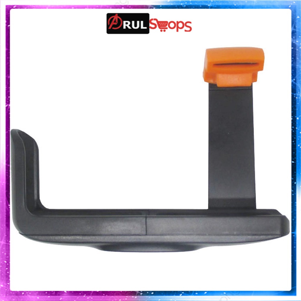 Universal Holder L Clamp Orange Flip for Smartphone up to 6 Inch