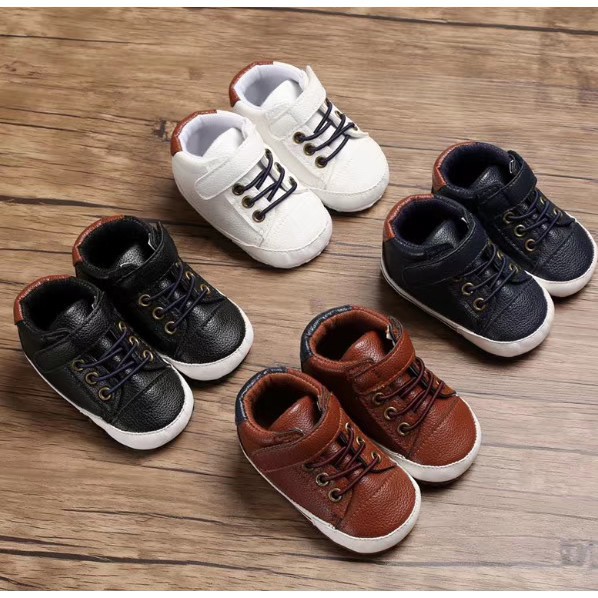 LittleAaron C530 BOOTS LEATHER Sepatu Anak Laki Sepatuanak Sepatu Bayi Prewalker Shoes Sport Termurah Sendal Bayi Anak Cewek Cowok