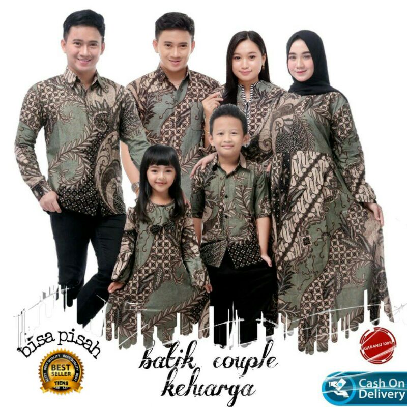 BATIK KELUARGA BATIK FAMILI KEMEJA BATIK MOTIF SONGKET GAMIS BATIK GAMIS JAZZY GAMIS BATIK ANAK KEME