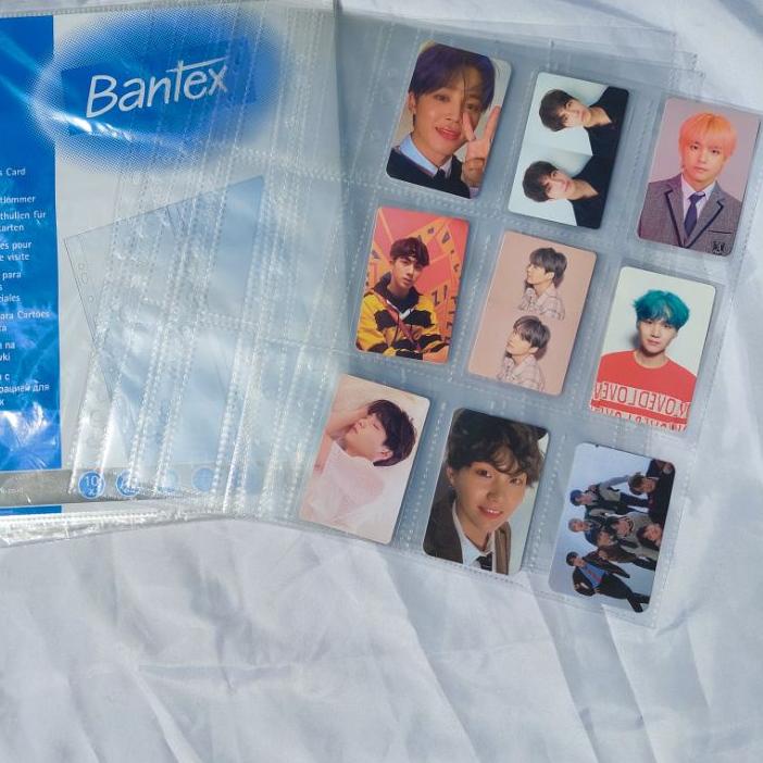 

☐ Sleeve binder photocard a4 bantex 9p / binder pocket bantex a4 9p ホ