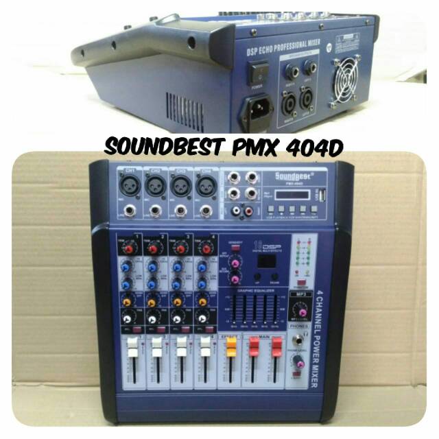 POWER MIXER SOUNDBEST PMX 404D