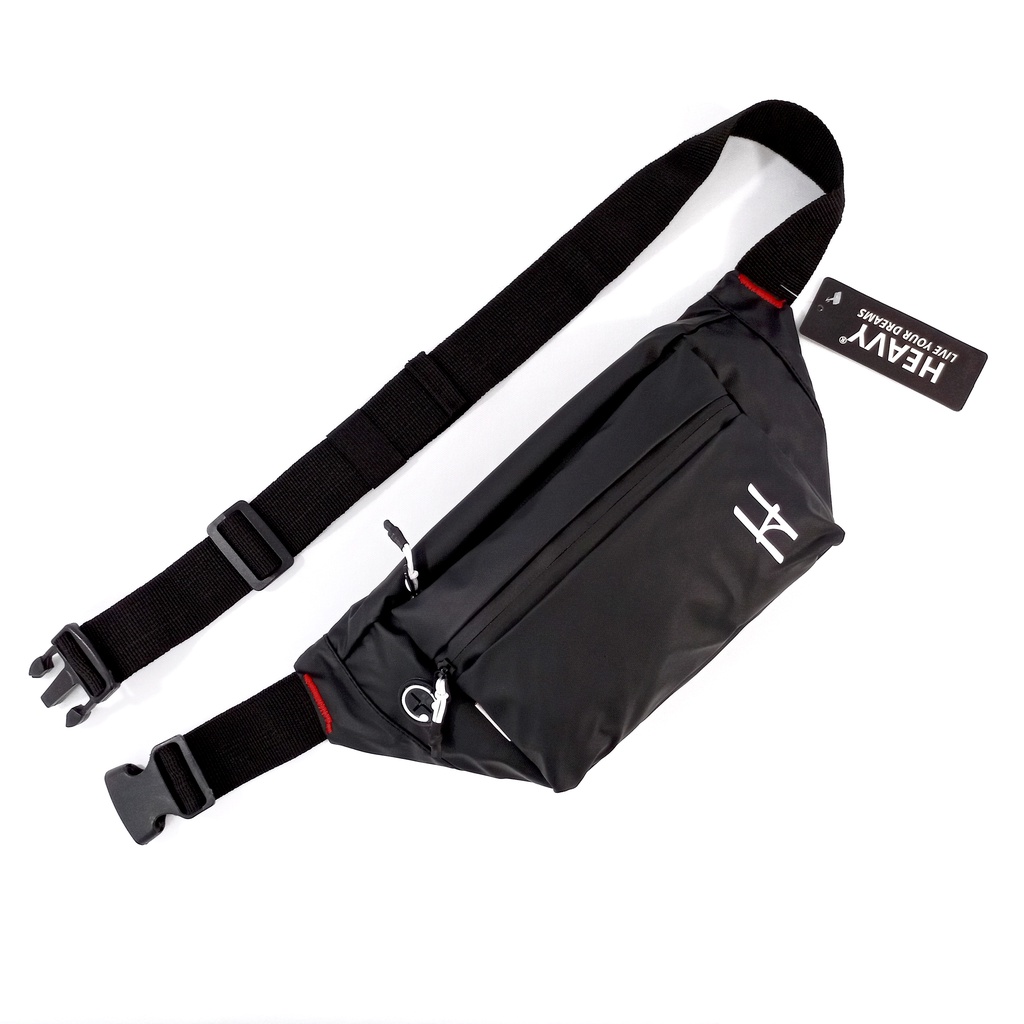 [HEAVY] Tas Waistbag Heavy pnck-0138 anti air | Tas pria - Tas Pinggang