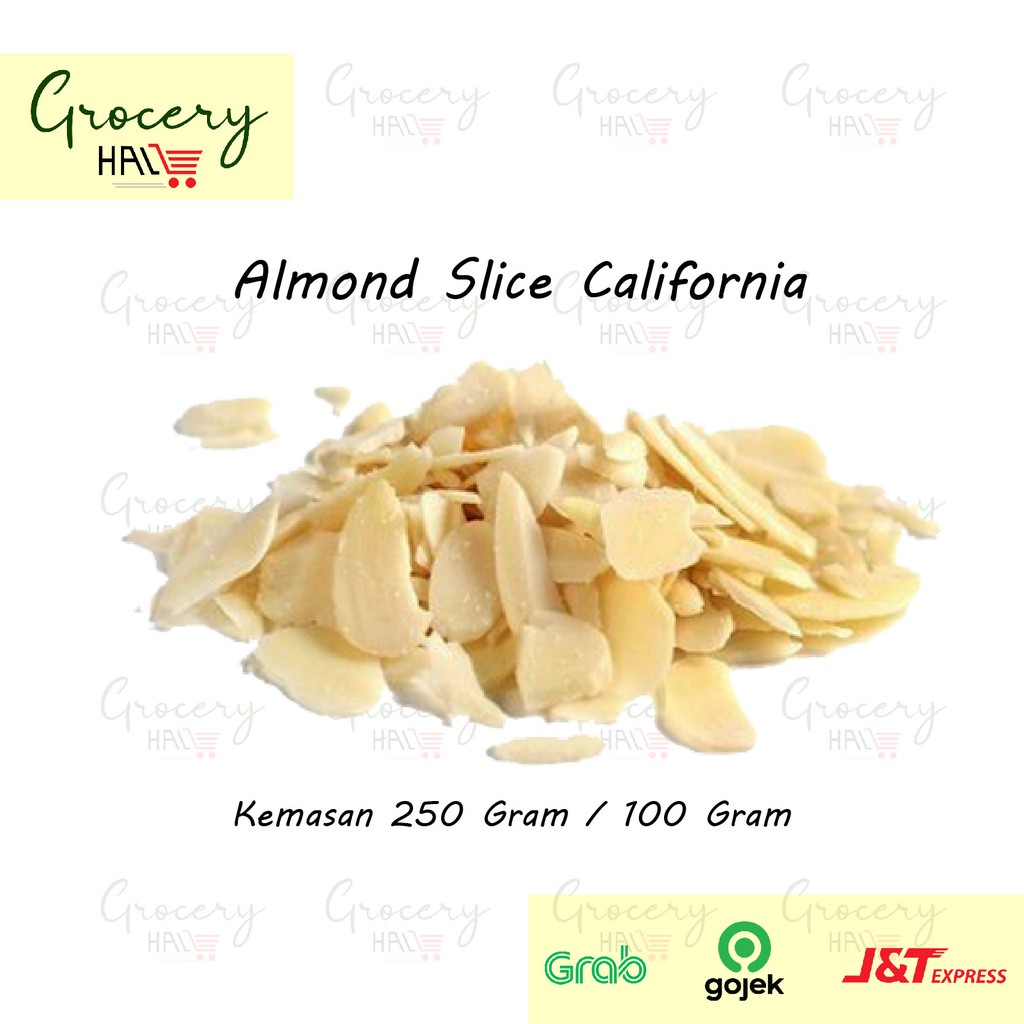 

ALMOND SLICE KEMASAN 100/250 GRAM