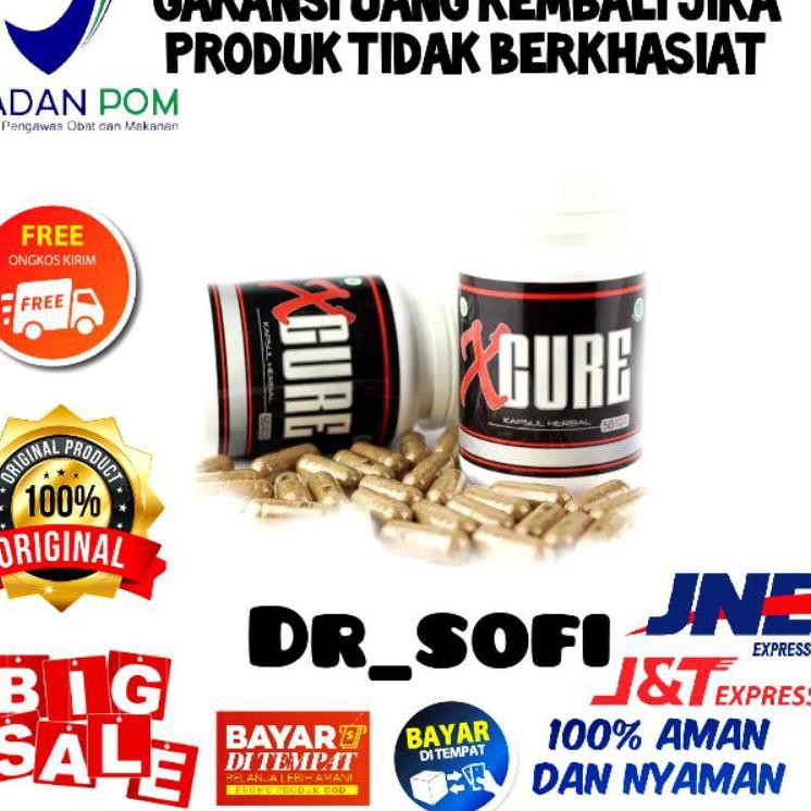 XCURE X-Cure    Pria Khusus Penderitaan Diabetes Asli Original Bpom Sedia omax G75L