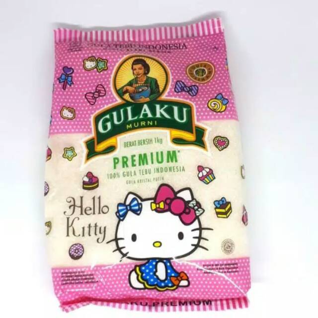 Gulaku Premium 1 kg / Kemasan Hello Kitty