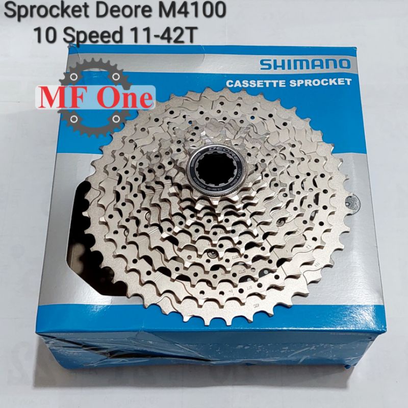 Sprocket Shimano Deore M4100 10 Speed 42T 11-42T Cassette