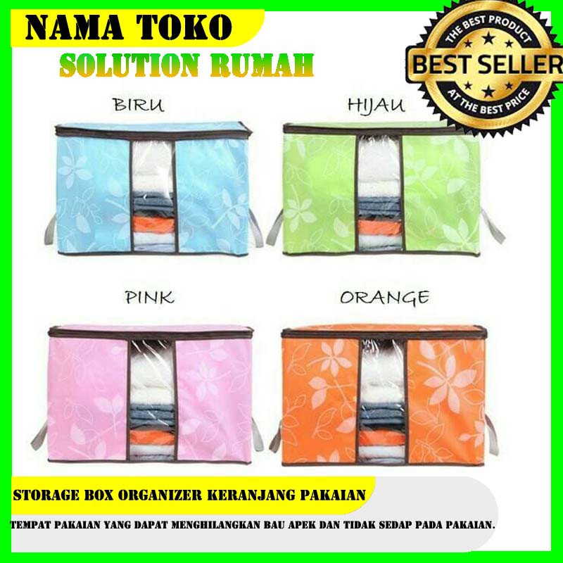 keranjang baju keranjang baju kotor keranjang cucian storage bag storage box organizer Serbaguna