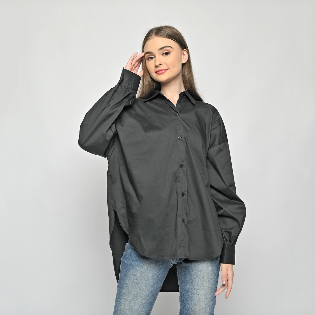 Oversized Poplin Shirt (Kemeja Oversize)