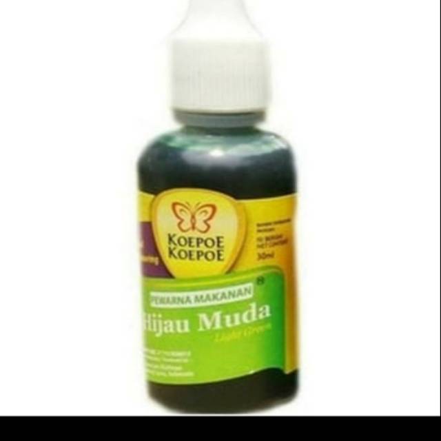 

KOEPOE KOEPOE PEWARNA HIJAU MUDA 30 ML