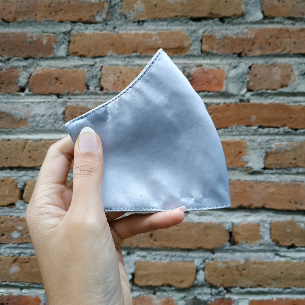 PEONY - MASKER KAIN POLOS CEWEK / COWOK / ERALOOP/ TALI HIJAB