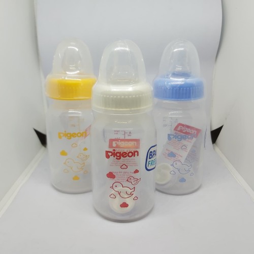 BOTOL SUSU BAYI 120ML BPA FREE PIGEON TANGGUNG-BOTOL SUSU BAYI PIGEON 120 ML-BOTOL SUSU BAYI MURAH MERIAH