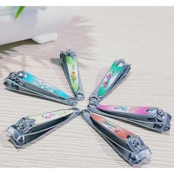 GUNTING KUKU KECIL Pemotong Kuku Bayi Nail Clipper Kecil Tajam Stainless Steel Karakter Lucu