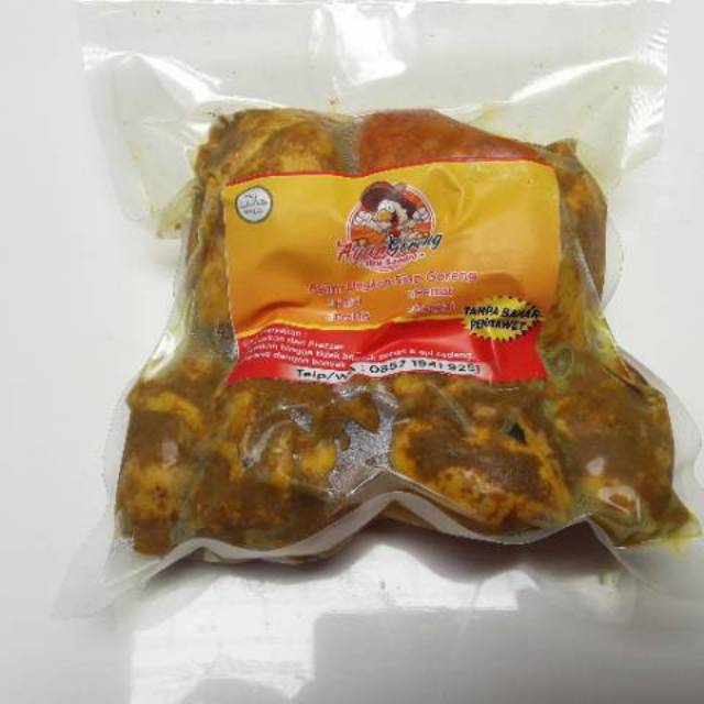 

Ayam ungkep bumbu kuning + sambel terasi