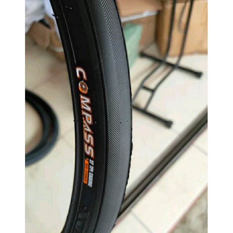 Ban Luar Sepeda 20 x 1.38 Batikan Halus COMPAS Original AB