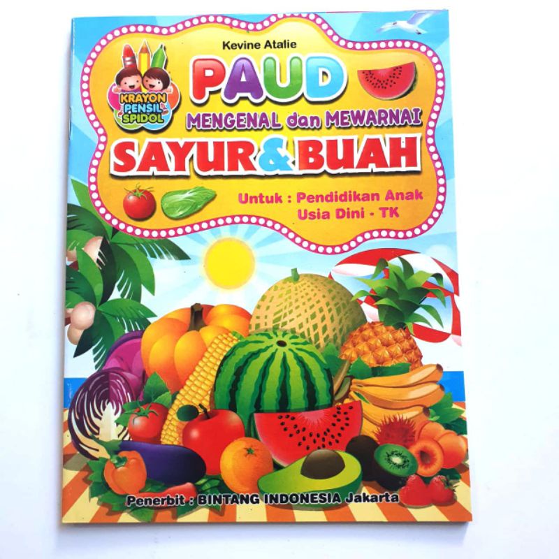 Buku TK. MEWARNAI SERI PAUD. seri edukasi murah meriah...