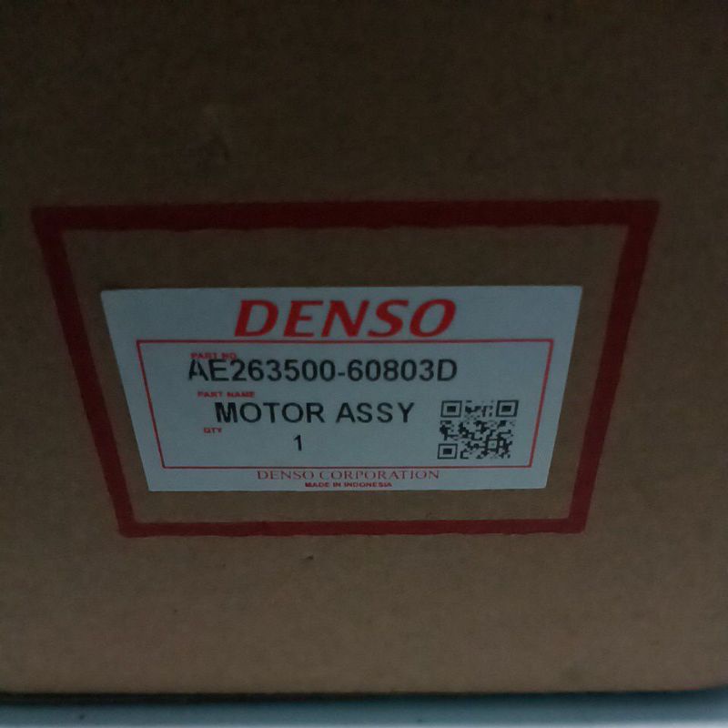 MOTOR FAN AVANZA LAMA ORGINAL