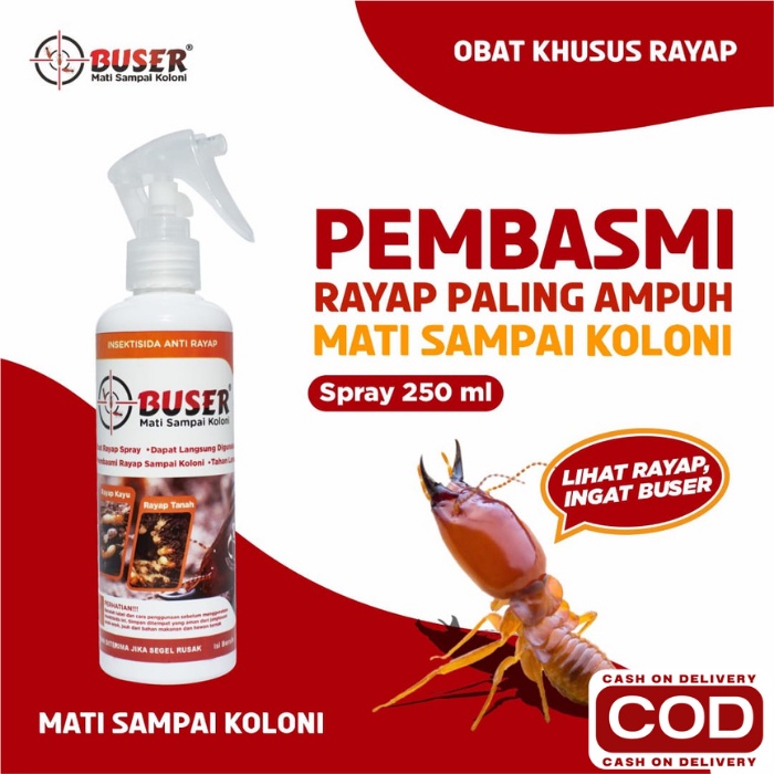 Jual Obat Anti Rayap Semprot 250ml Pembasmi Rayap Paling Ampuh Membasmi Rayap Racun Rayap Obat 6451