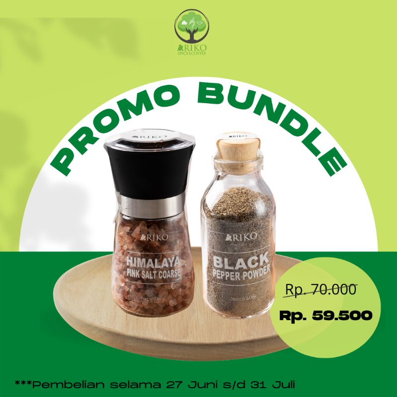 

PROMO BUNDLE Himalaya salt Black Pepper