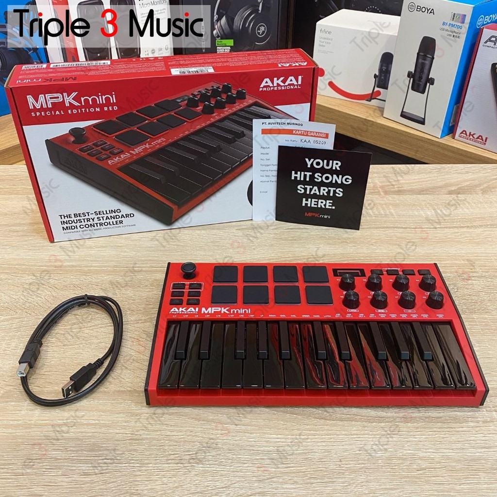 AKAI MPK MINI MK3 MK III ORIGINAL Midi Controller Multi warna