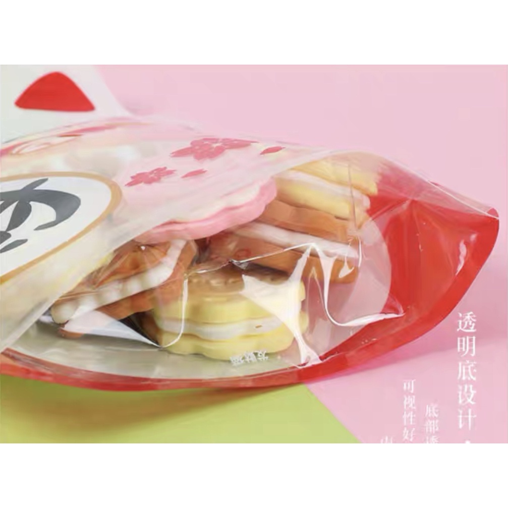 5pcs Pouch Kantong Zip kantong permen cookies goodies bag Cutie