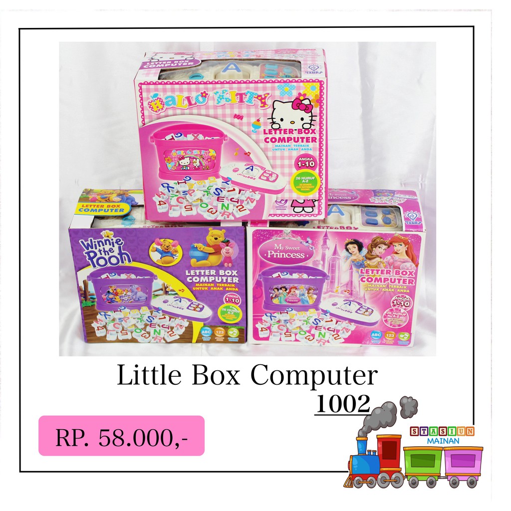 Mainan Letter Box Computer Mainan Edukasi Anak 1002