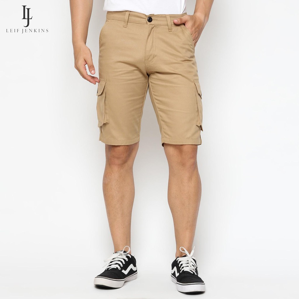 Khaki Short Cargo Pants