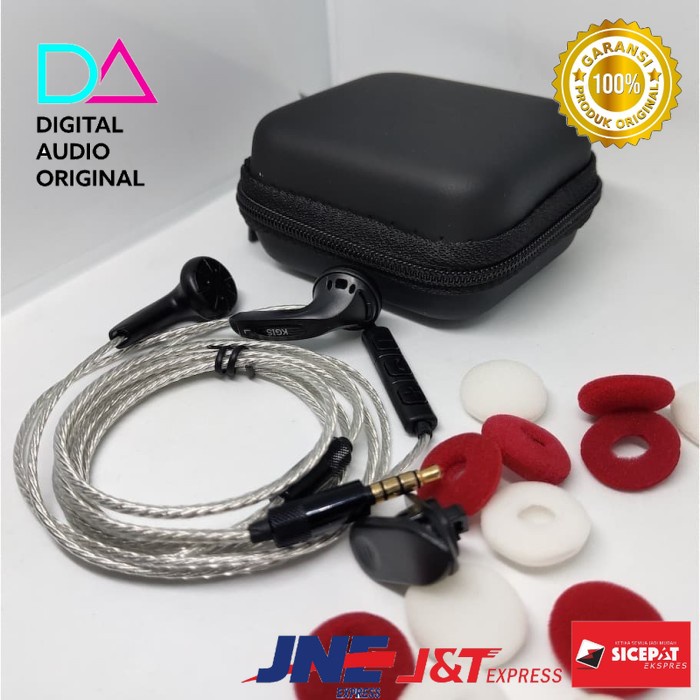 KGIS Hifi Earphone With Volume Control High End Headset With Mic / HEADSET KGIS ORIGINAL / KGIS ORI