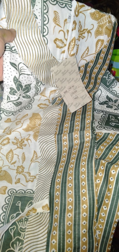 Grosir Terlaris Serut Genes Jelita Tunic Navbor Yelbor Whitbor Creambor Tunik Batik Modern Hrb030