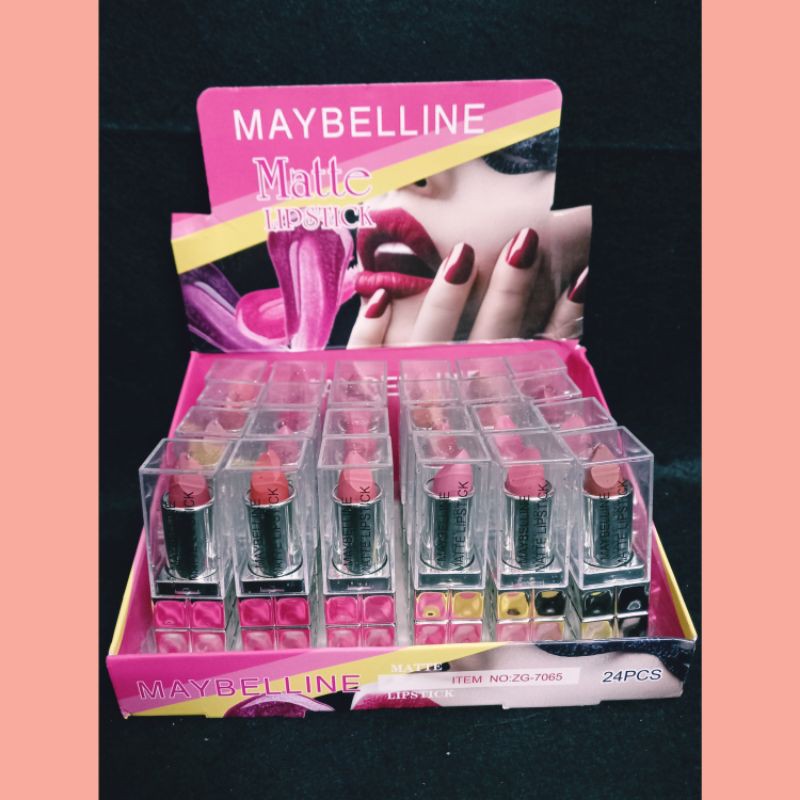 PROMO PER12PCS!!!LIPSTIK MATTE MAYBELINE ZG 7065/OH-1540/ZG-5937