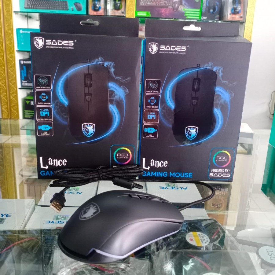 Mouse Gaming SADES Lance RGB Original