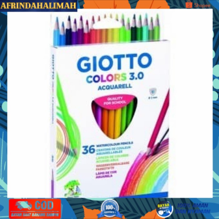 

[TERBARU] Pensil Warna Giotto Colors 3.0 Set 36 Warna Quality For School