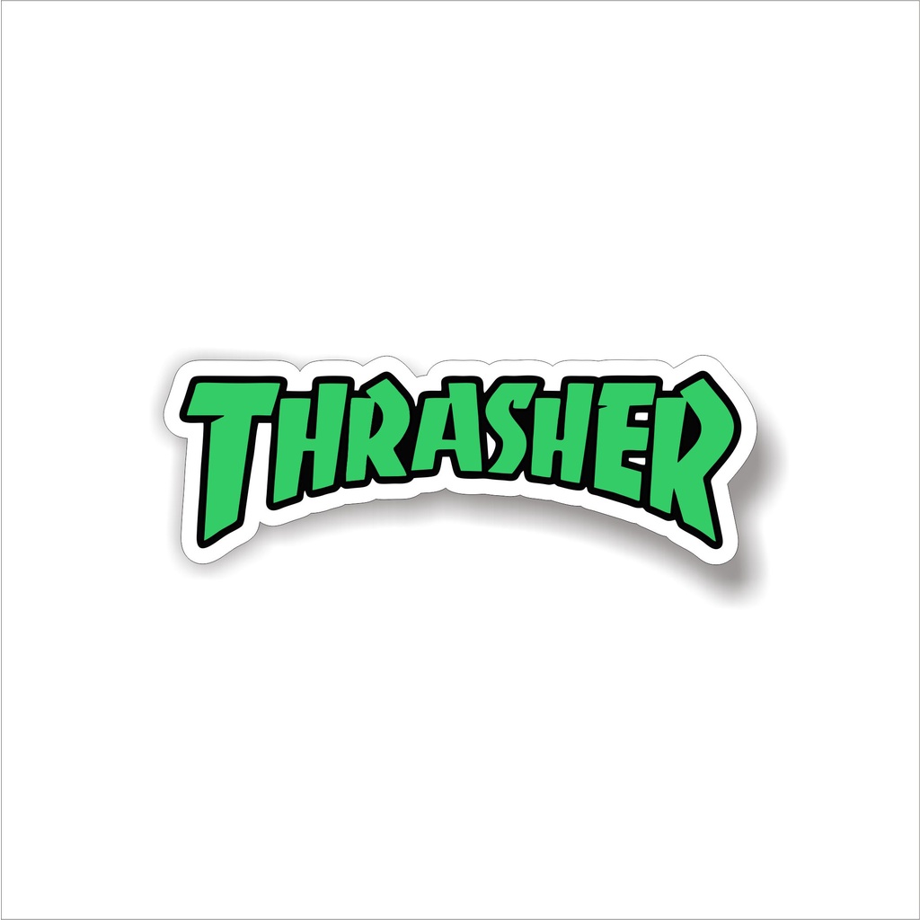 

STIKER THRASHER STIKER BRAND STICKER THRASHER STIKER LAPTOP STIKER HELM STIKER MOTOR
