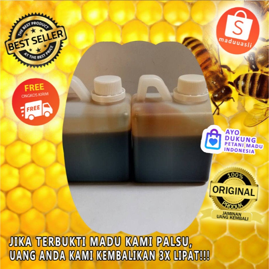 

Madu Hitam Pahit Mahoni 500 gr -