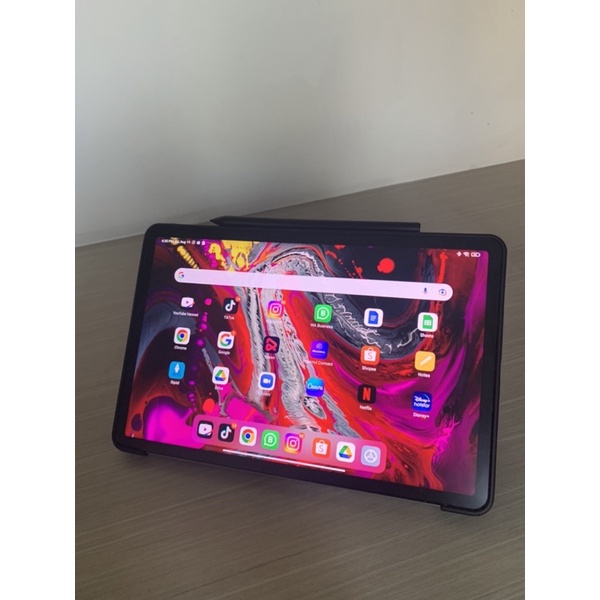 xiaomi pad 5 second bekas preloved mulus 256 GB warna putih RAM 6GB + xiaomi stylus pen ori + paper 